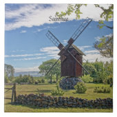 サアレマ、エストニア島。 タイル (正面)