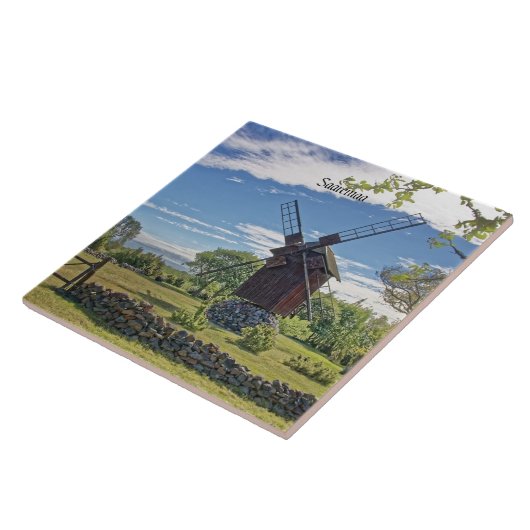 サアレマ、エストニア島。 タイル (側面)