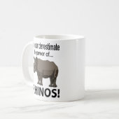 サイおもしろいノス コーヒーマグカップ (正面左)