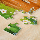 サイとそのベビー ジグソーパズル (側面)