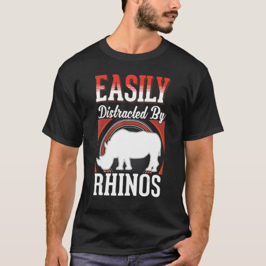 サイについ気を取られる Tシャツ (正面)