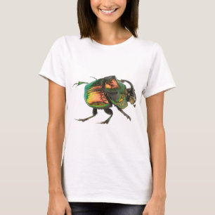 サイのカブトムシ Tシャツ
