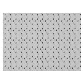 サイのシルエットパターン テーブルクロス (正面(横))