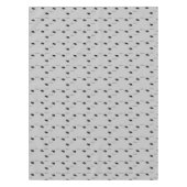 サイのシルエットパターン テーブルクロス (正面)