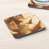 サイの愛 コースター (左側)