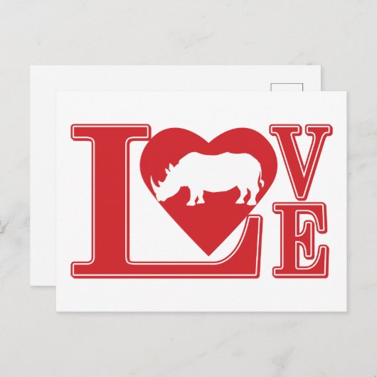 サイの愛 ポストカード (正面/裏面)