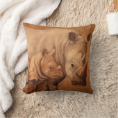 サイの枕 クッション (ブランケット)