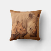 サイの枕 クッション (裏面)