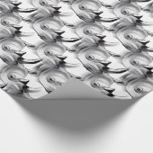 サイの衝突 ラッピングペーパー (角)