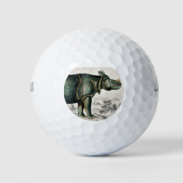 サイの野生ジャングルギフト子供へ ゴルフボール