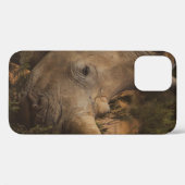 サイの野生動物 Case-Mate iPhoneケース (裏面 (横))
