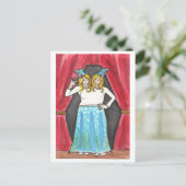 サイアミーツツインズサーカス+サイドショーアートポストカード ポストカード (スタンド正面)