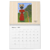 サイアムズクイーンズカレンダー – 2015 カレンダー (2月 2027)