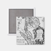 サイアム王国の地図 マグネット (正面/裏面)