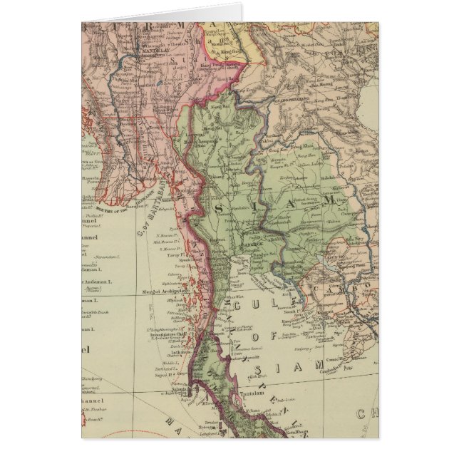 サイアム、ビルマ、アナム (正面)