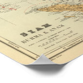 サイアム、ビルマ、アナム ポスター (角)