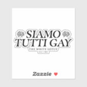 サイアモトゥッティゲイ – ザホワイトロータス シール (シート)