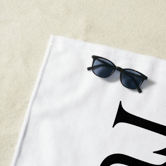 サイアモトゥッティゲイ – ザホワイトロータス ビーチタオル (インサイチュ)