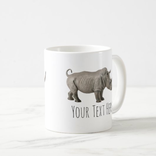 サイイラストレーションサイカスタムメッセージ コーヒーマグカップ (正面右)