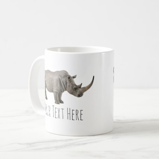 サイイラストレーションサイカスタムメッセージ コーヒーマグカップ (正面左)