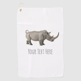 サイイラストレーションサイカスタムメッセージ ゴルフタオル