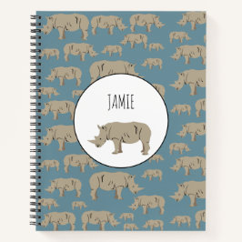 サイイラストレーション模様 ノートブック