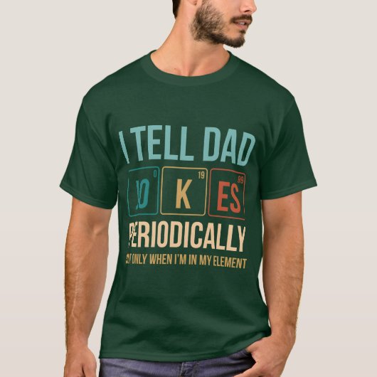 サイエンスおたくおやじギャグ ビンテージ Tシャツ (正面)