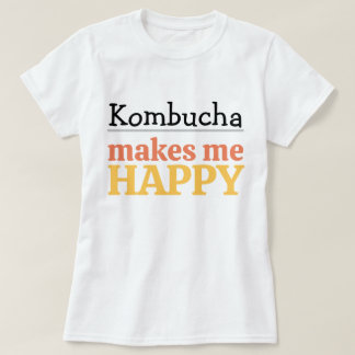 サイエンスが私を幸せにしてくれる 引用符 モダンでカラフルなデザイン Tシャツ