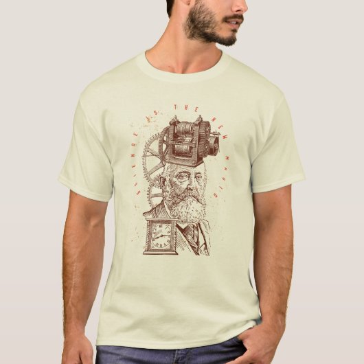 サイエンスとスチーム Tシャツ (正面)