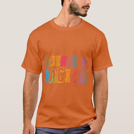 サイエンスは魔法の家族 Tシャツ (正面)
