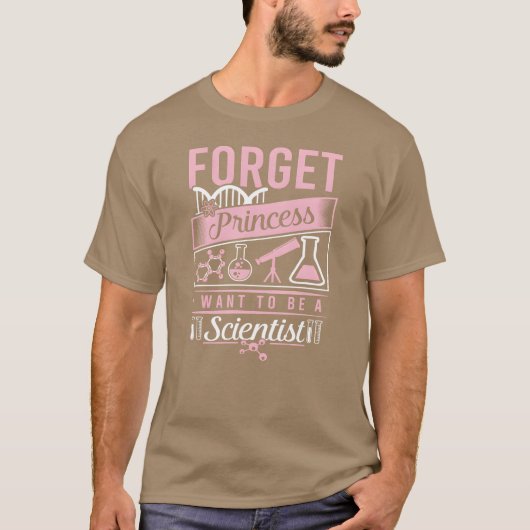 サイエンスを忘れる王女 私はヴィンテージがいい Tシャツ (正面)
