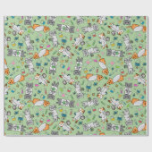 サイエンスキャッツラッピング紙 ラッピングペーパー (フラット)