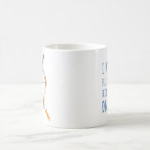 サイエンスキャットのDNA螺旋 私のDNAは完璧にゃ コーヒーマグカップ (中央)
