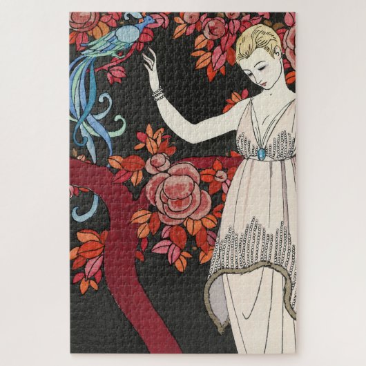 サイエンスツリー夕べドレス – George Barbier ジグソーパズル (縦)
