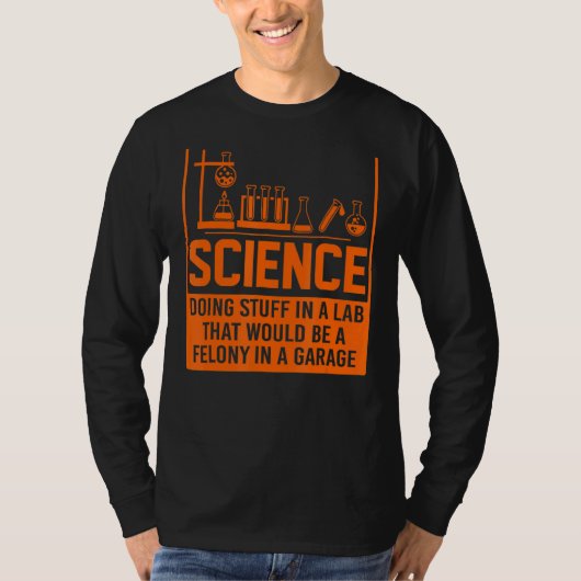 サイエンスドイング物 Tシャツ (正面)