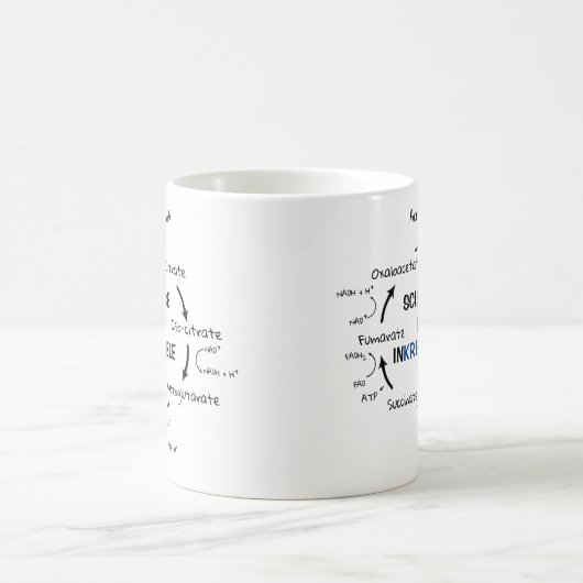 サイエンスバイオロジークレイブサイクルおもしろい先生 コーヒーマグカップ (中央)