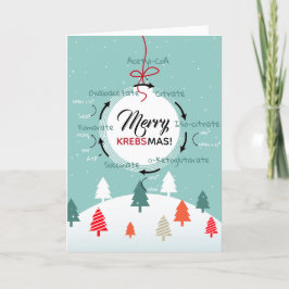 サイエンスバイオロジークレイブサイクルクリスマス先生おもしろい シーズンカード