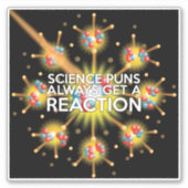 サイエンスパンはいつも反応する シール (正面)