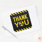 サイエンスパーティーサンキューラベル スクエアシール (封筒)