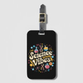 サイエンスビーブスグルーヴィー新学期の初日 ラゲッジタグ (正面縦)