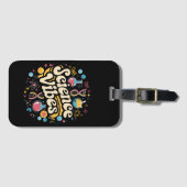 サイエンスビーブスグルーヴィー新学期の初日 ラゲッジタグ (正面横)