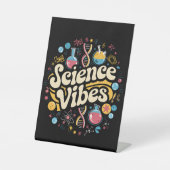 サイエンスビーブスグルーヴィー新学期の初日 台座サイン (正面)