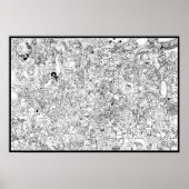 サイエンスフィクションとファンタジーの色付け ポスター (正面)