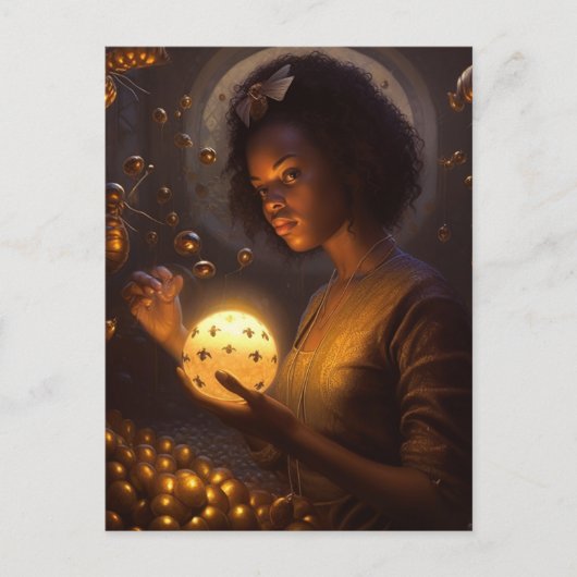 サイエンスフィクションの女神 ポストカード (正面)
