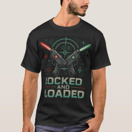 サイエンスフィクションアクション ロックド・アンド・ローデッド Tシャツ
