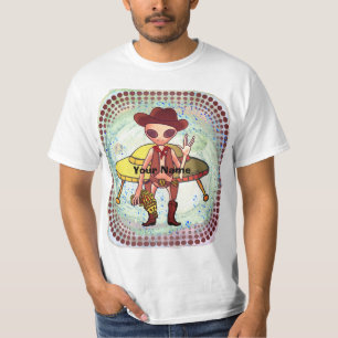 サイエンスフィクションカウボーイエイリアン Tシャツ