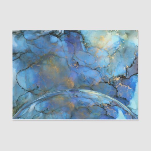 サイエンスフィクションカラフルorb抽象芸術背景 薄葉紙 (正面)