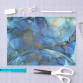 サイエンスフィクションカラフルorb抽象芸術背景 薄葉紙 (クラフト)