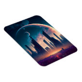 サイエンスフィクションサイバパンク宇宙シティ マグネット (右側)