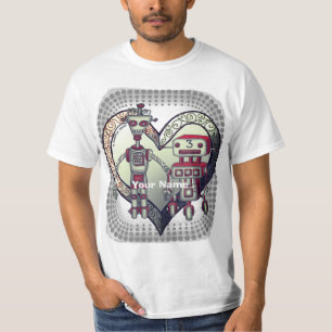 サイエンスフィクションロボット愛 Tシャツ